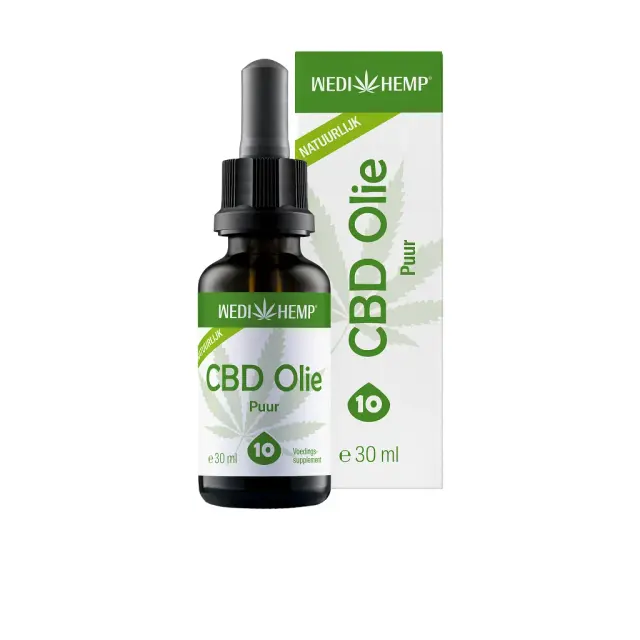 Wedihemp Puur 10% CBD olie 30ml