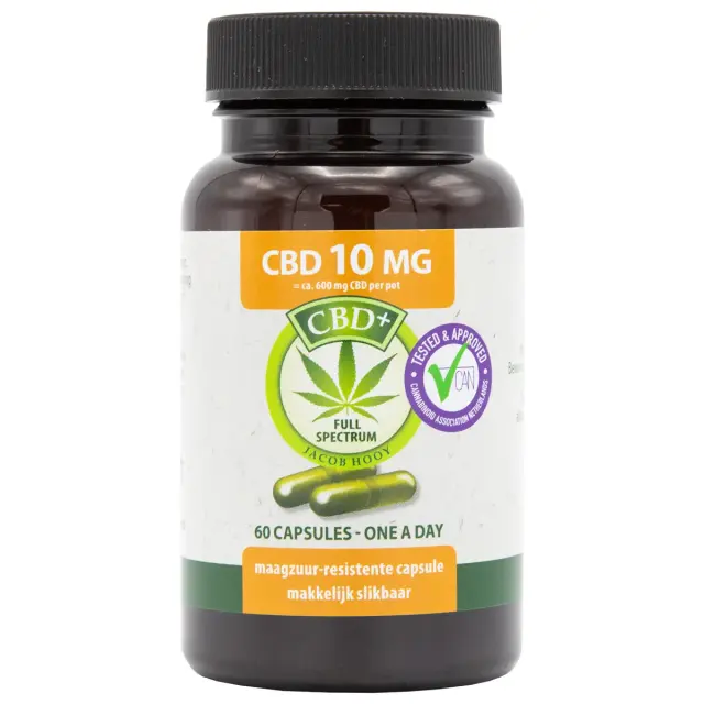 een flesje cbd 10mg.