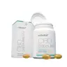 Een flesje en doosje Cibdol 2.0 - 5% CBD capsules (8,3 mg CBD - 60 stuks), met een paar capsules zichtbaar aan de buitenkant. miniatuur