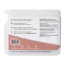 Etiket van de verpakking van Renova CBD-capsules 40% (65mg) met gebruiksaanwijzing, ingrediënten en contactgegevens in het Nederlands. miniatuur