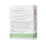 Doos met Renova CBD-pleisters met een dosering van 64 mg, met instructies en ingrediënten in het Nederlands en contactgegevens op de achterkant. miniatuur