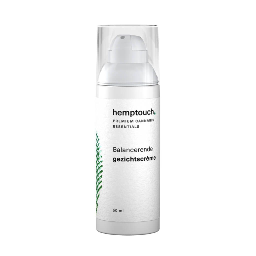 Balancerende gezichtscrème met CBD van Hemptouch (50ml)