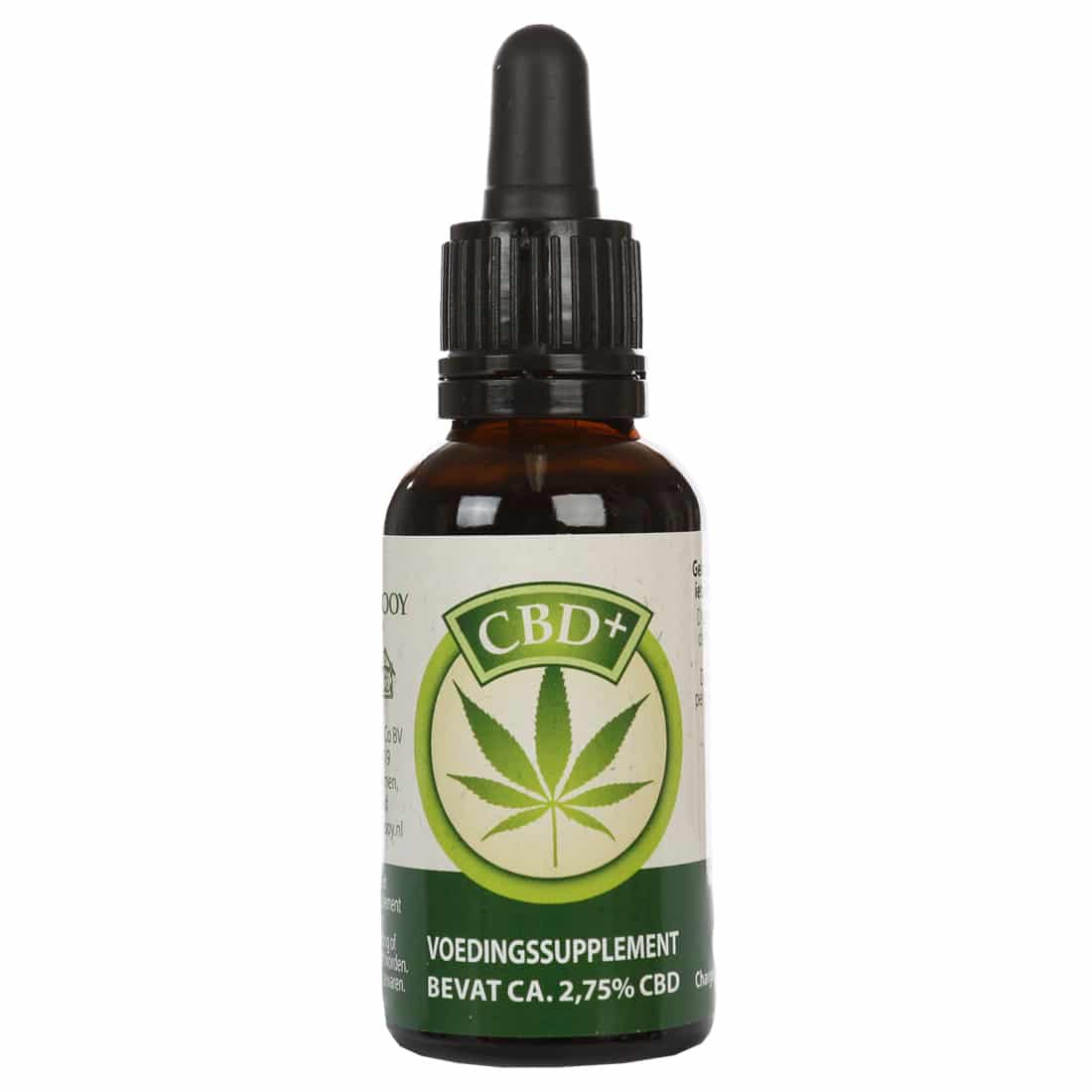 CBD Olie 2,75% van Jacob Hooy (30ml) – Naturel smaak