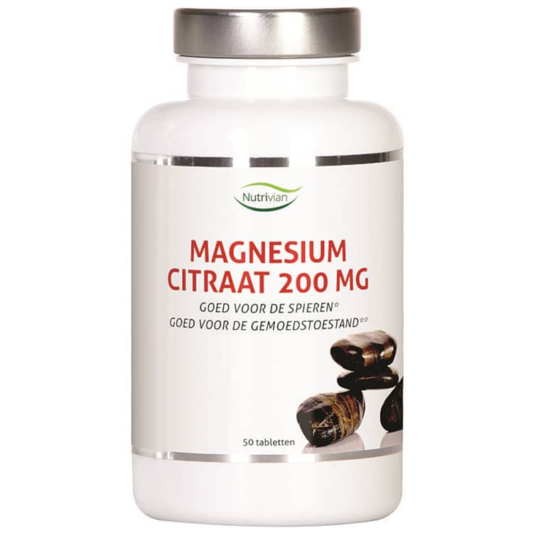 Magnesium Citraat van Nutrivian (100 stuks)