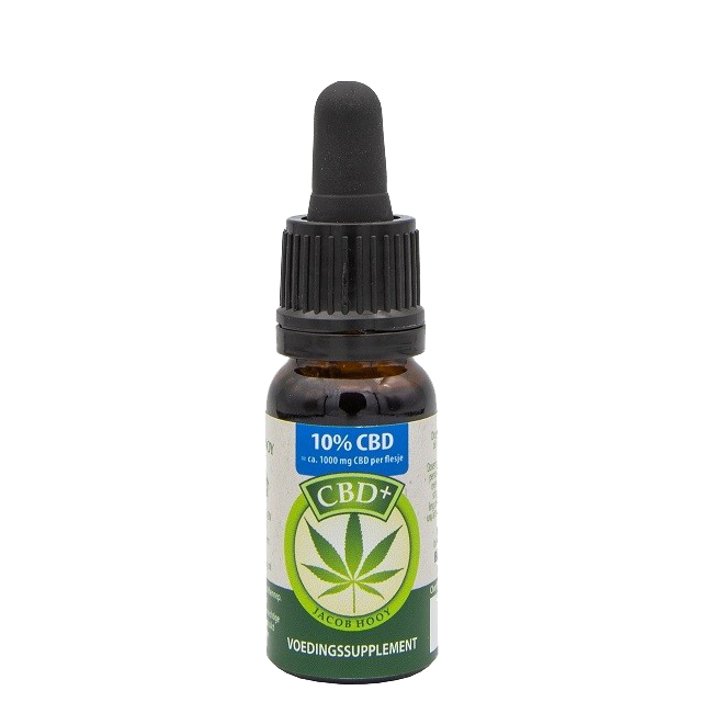 CBD Olie 10% van Jacob Hooy (10ml) – Naturel smaak
