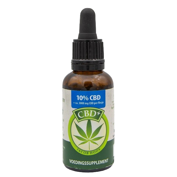 CBD Olie 10% van Jacob Hooy (30ml) – Naturel smaak
