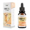 Een flesje en doosje Renova - CBD olie 2,5% voor honden (30ml).